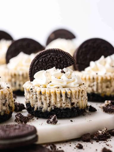 Mini Oreo Cheesecakes